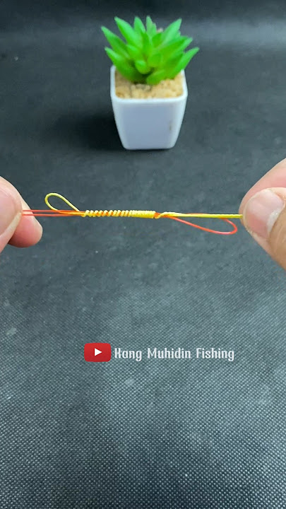 BEST FISHING KNOT HOW TO TIE FG SMOOTH AND STRONG BRAID TO MONO #fishing #bestfishingknot #tutorial