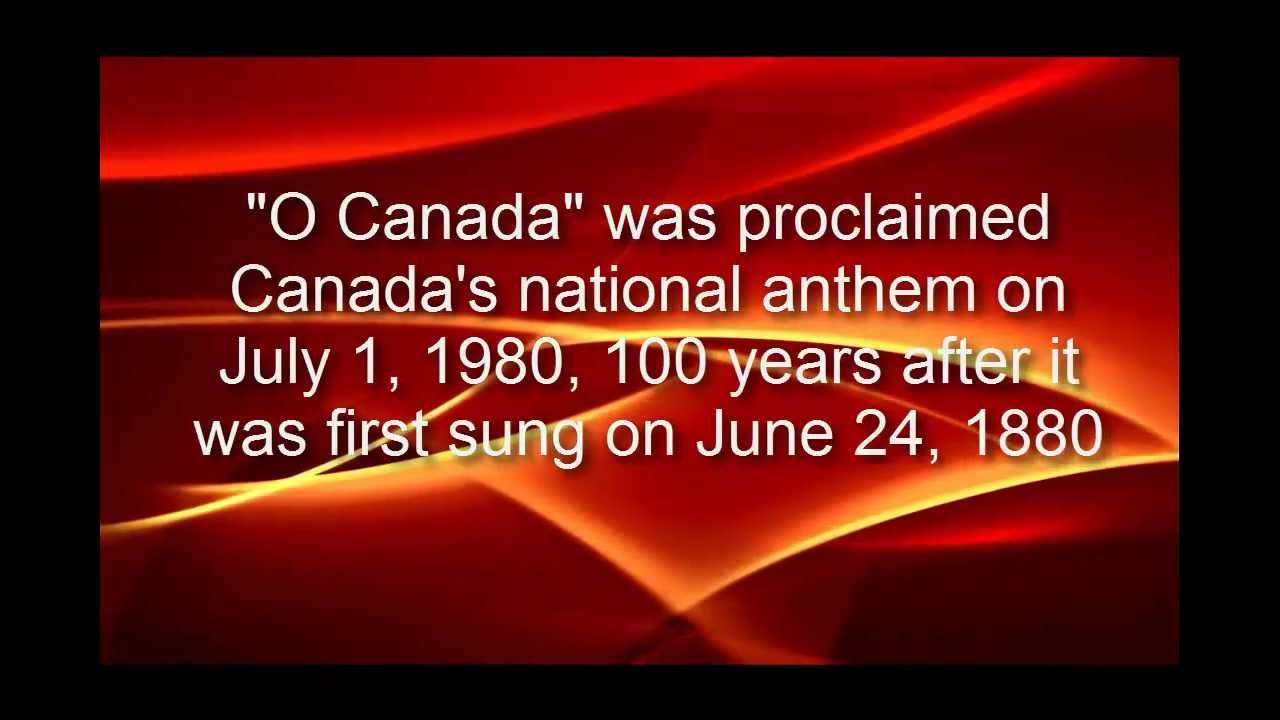 Canada Anthem Lyrics 6