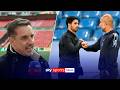 Gary Neville Previews The Carabao Cup Final Between Arsenal And Man City