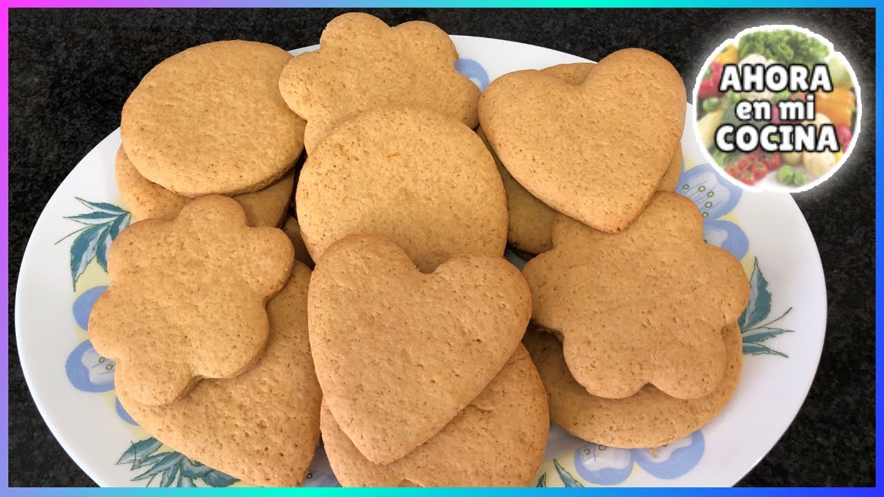 Galletas de gofio y naranja | Ahora en Mi Cocina