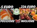 MIGLIOR SUSHI VS PEGGIOR SUSHI DI MILANO - 5 VS 226