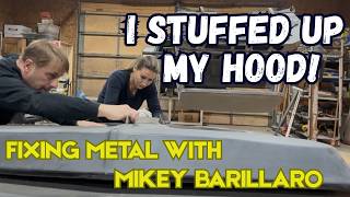 Download Lagu I RUINED MY CUSTOM HOOD! FIRST C10 PROJECT HOW TO FIX  LOW SPOTS WITH BARILLARO SPEEDSHOP MP3