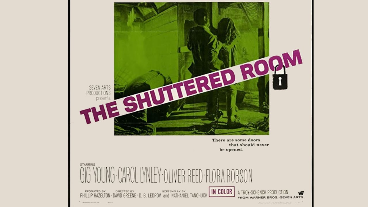 Die Verschlossene Tur Usa 1967 The Shuttered Room Teaser Trailer Deutsch German Vhs