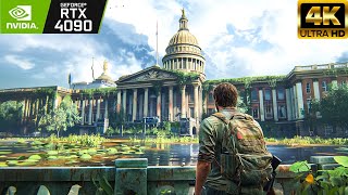 ESCAPING THE CAPITOL (PC) RTX 4090 Ray Tracing ULTRA Realistic Graphics [4K] The Last of Us