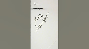 Eagle 🦅 Signature | Signature Design | Signature Ideas | Abbas Ayaan Signature Style #signature