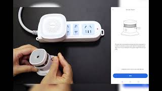 Tuya wifi smart smoke detector high sensitivity smoke alarm sensor #smokealarm #smokedetector #smart