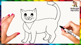 Cómo Dibujar un Gato (Tutorial Paso a Paso) – Artlex