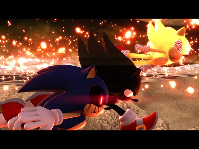 Sonic exe vs Fleetway Sonic PT 4