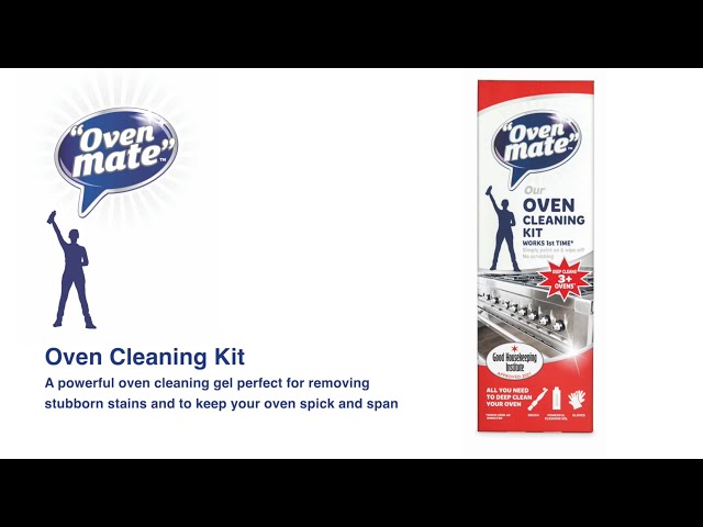 Oven Mate Cleaning Gel 500ml & Cleaning Kit