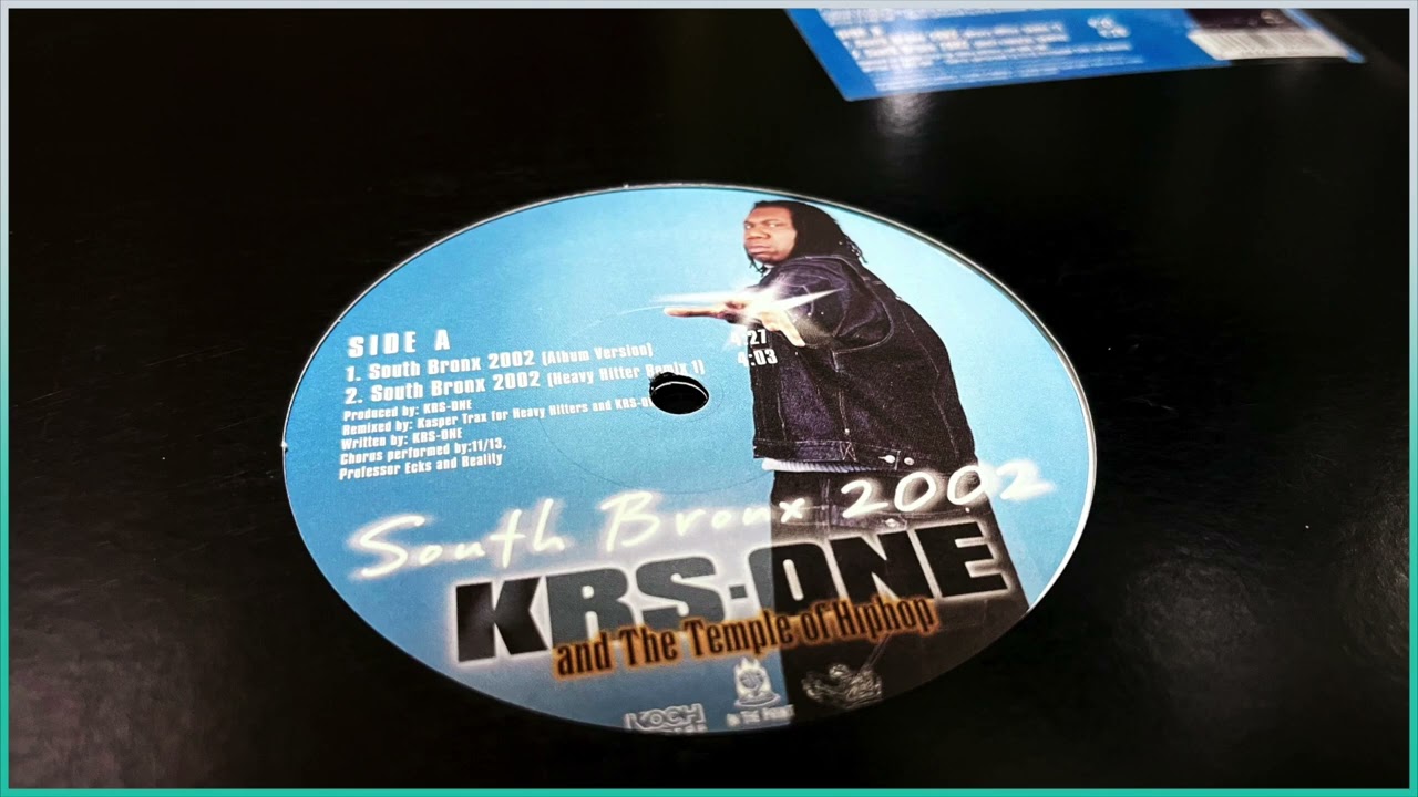 KRS-One & D-Nice – South Bronx 12インチレア盤 KRS-One And The Temple Of Hiphop / South Bronx 2002 (Heavy Hitter