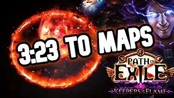 3:23 RF Elementalist to Maps - All Passives - PoE 3.27 Practice Run