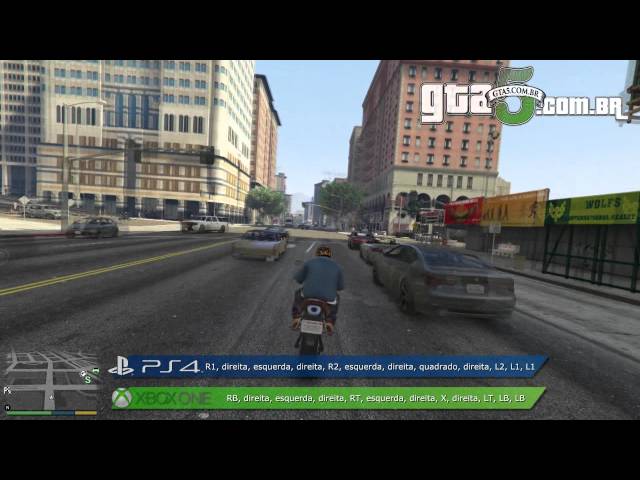 GTA 5 codigo da moto Shitzu PSJ 600 / manha da moto Shitzu PSJ 600