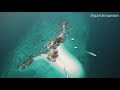 Khai Nai Island near Phuket from drone