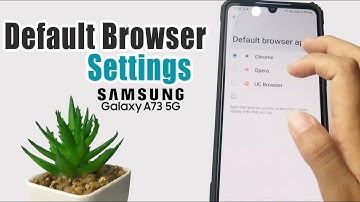 How To Change Default Browser In Samsung A73 5G