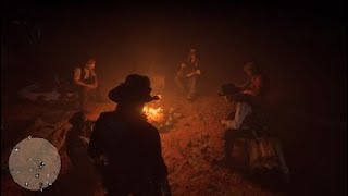 John Marston reflects on Blackwater / Hidden camp scene / Red Dead Redemption 2