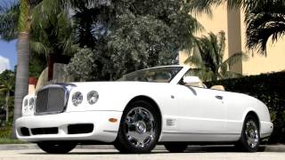 2009 Bentley Azure Glacier White Community Auto Sales Palm Beach 2009 Bentley Azure Walk Around Silver Arrow Cars Ltd