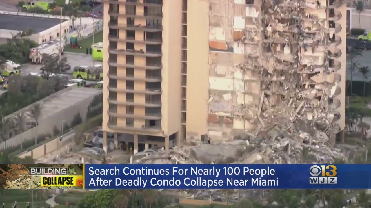 At Least 1 Dead, 9 Hurt In Partial Condo Building Collapse Near Miami ...