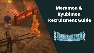 Meramon & Kyubimon Recruitment Guide - Digimon World Next Order - 100% Walkthrough Guide 11