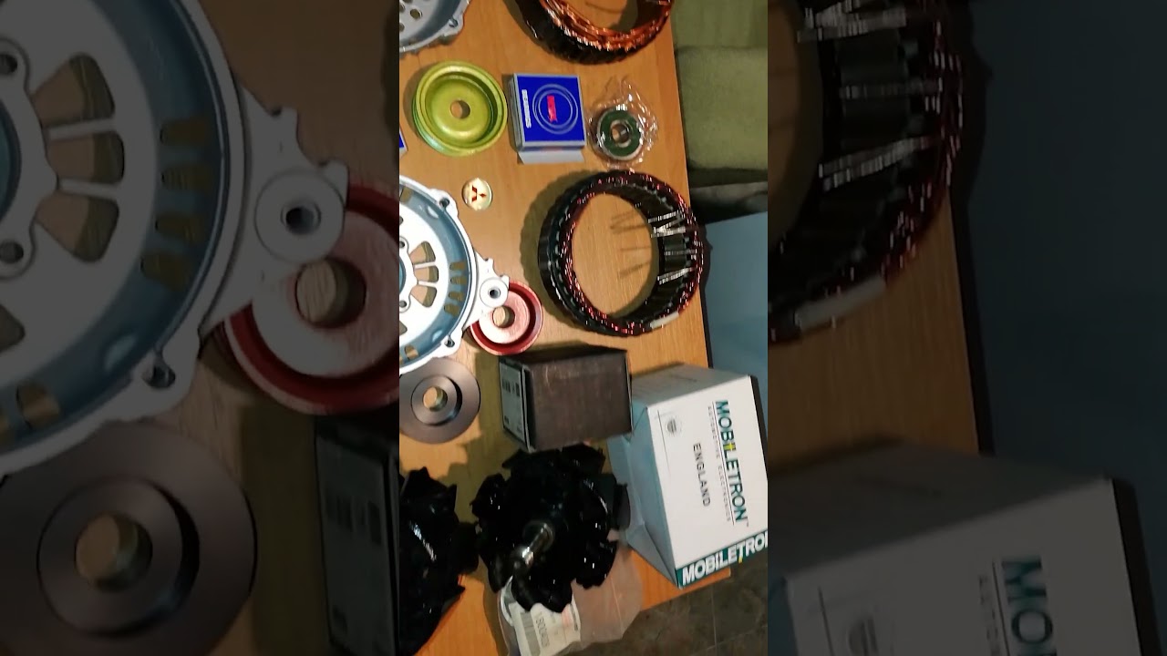 Генераторы в наличии на Галант 6 двигатель 4G63. Можно собрать на заказ (комплектующие, мощность).