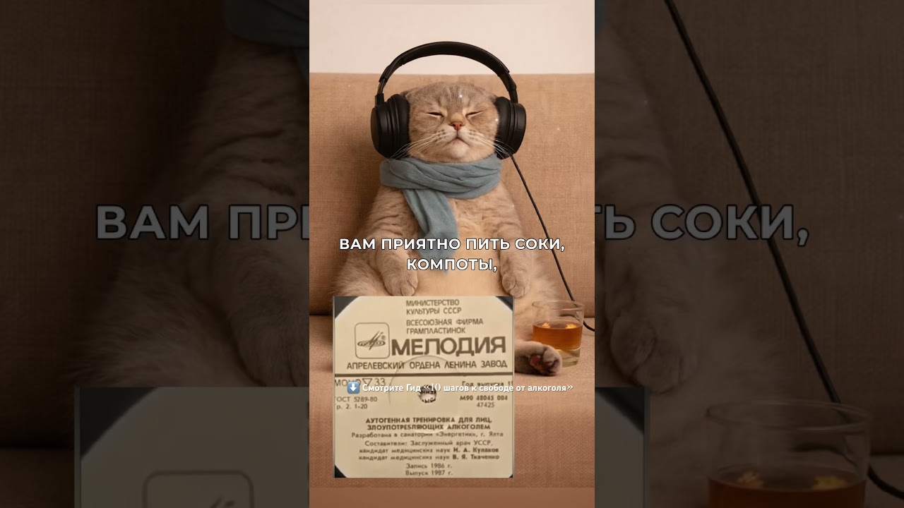 Трезвость это ваше нормальное состояние