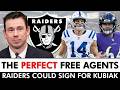 Raiders Free Agency: The PERFECT 6 NFL Free Agents To Target On Offense For Klint Kubiak In 2026