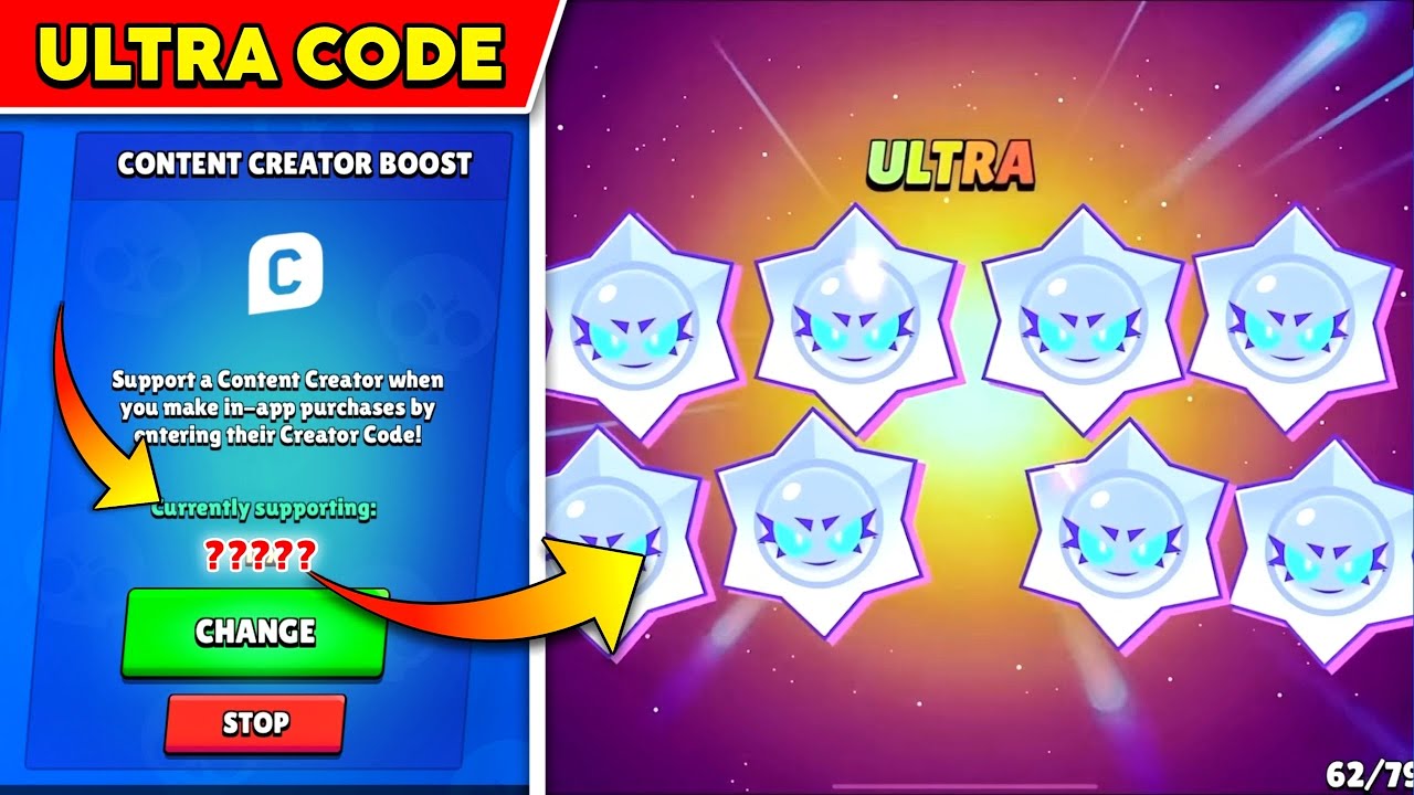 New SECRET CODE 🤫 for Ultra Legendary Star Drop | Brawl Stars 