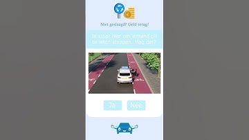 Een vaak gemaakte fout! Had jij het wél goed? #theoriefoutloos #autotheorie #theoriecursus #shorts