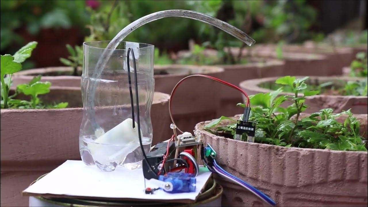How to make IOT Smart Plant Watering System Circuit Diagram