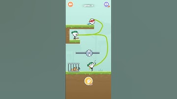 Attack Draw Line Level 7 WEEGOON Gaming Play Shorts #gamingplay #weegoon #viralgames #trendingreels