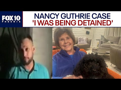 Nancy Guthrie Man Detained Released In Search For Missing Arizona Woman L FOX 10 Phoenix 