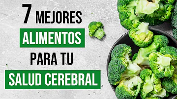 ¿Cuáles son los 7 alimentos saludables para el cerebro?