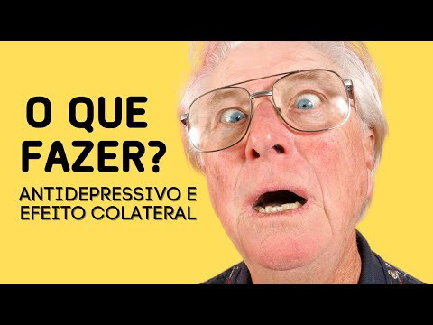 Antidepressivo e seus efeitos colaterais, o que fazer?