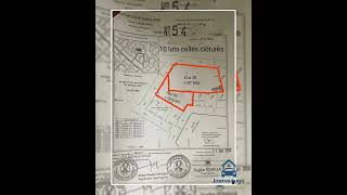Terrain de 600 m² en angle de rue à Avedji Carrefour Y – 55 millions FCFA