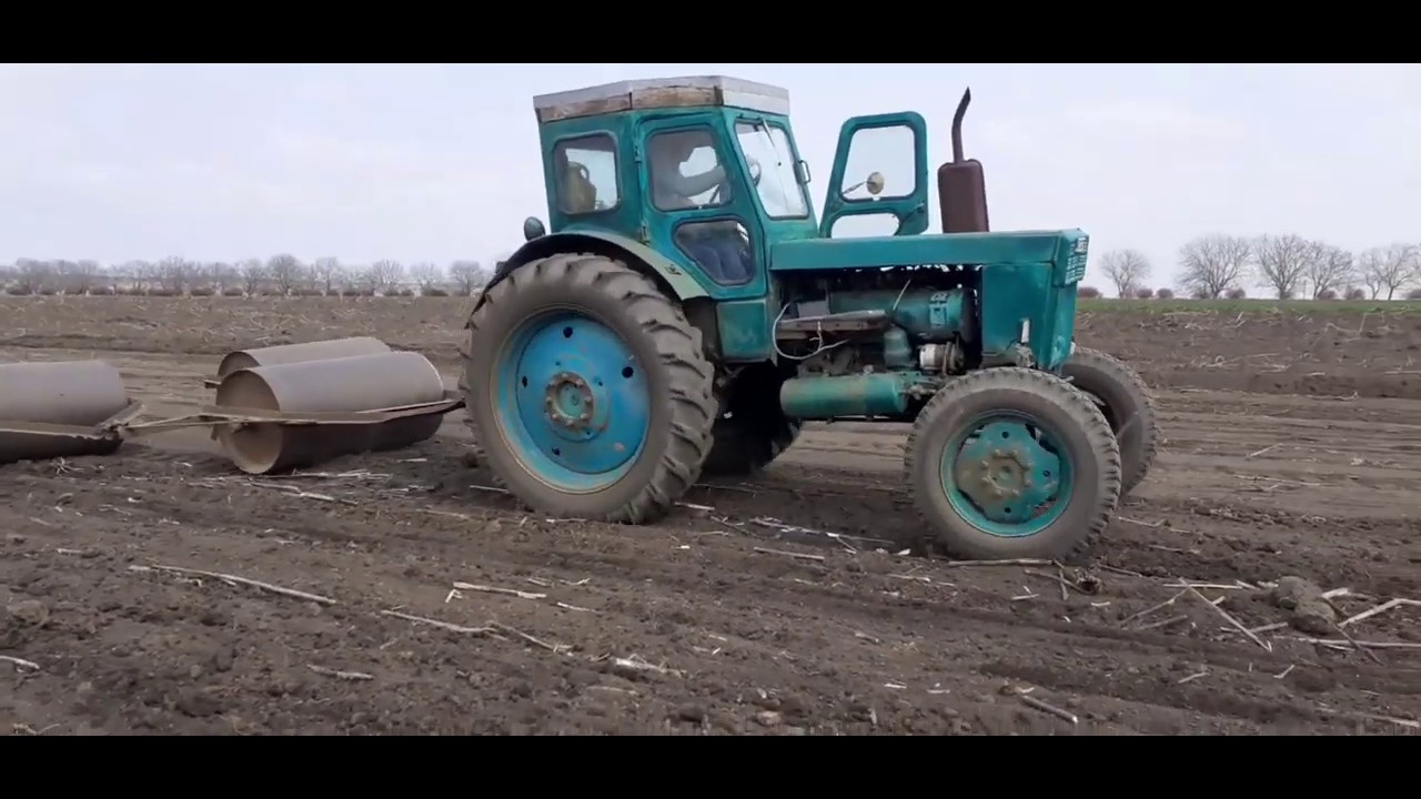Посев люцерны сеялкой 