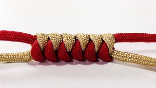 Paracord Tutorial: 'How To Tie The Snake Knot Sideways' by WhyKnot 77,852 views 6 years ago 1 minute, 43 seconds