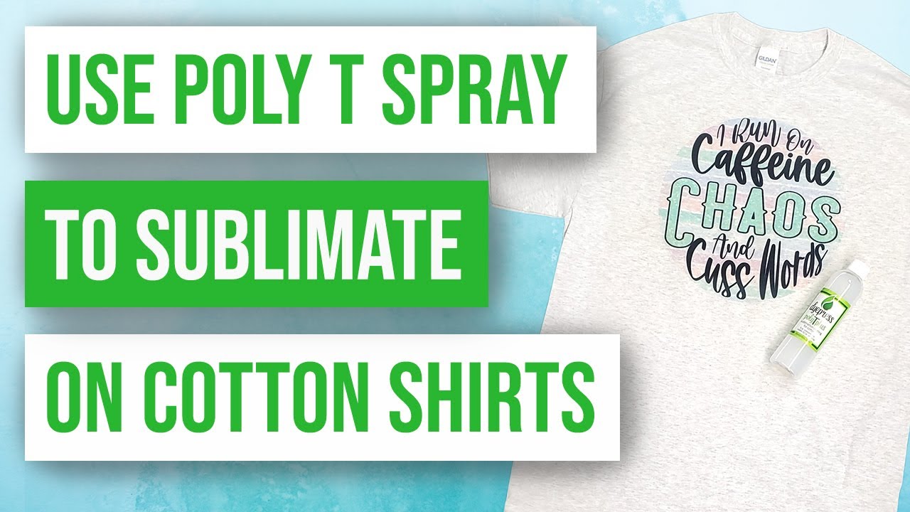 Sublimation Spray, Sublimation Spray for Cotton Shirts, Sublimation Coating Spray Apply All Fabric, Poly T Plus Sublimation Spray for Cotton Quick Dry