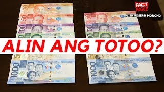 Fact or Fake with Joseph Morong: How to spot fake money