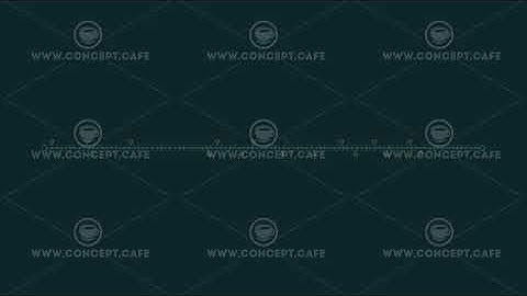 Animated HUD infographic element line with triangles.