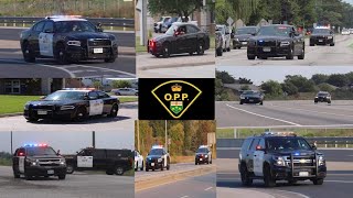 Police Units Responding Compilation Best Of 2020 - Lots Of Lights & Sirens - O.P.P.