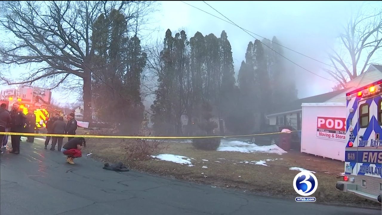 VIDEO Two dead, firefighter injured in house fire in New Britain YouTube