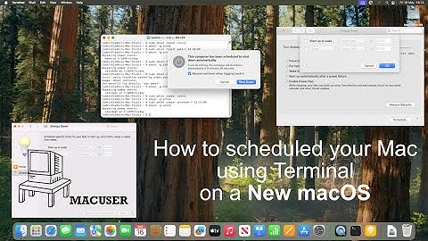 how to setup sleep and wake schedule on your Mac using Terminal  #tech   #terminal