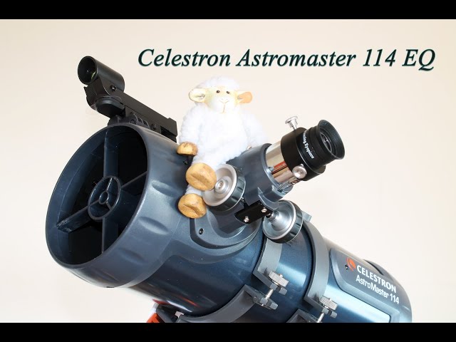 Celestron AstroMaster 114 EQ - 114 mm Newtonian Reflector Telescope on  Equatorial Mount