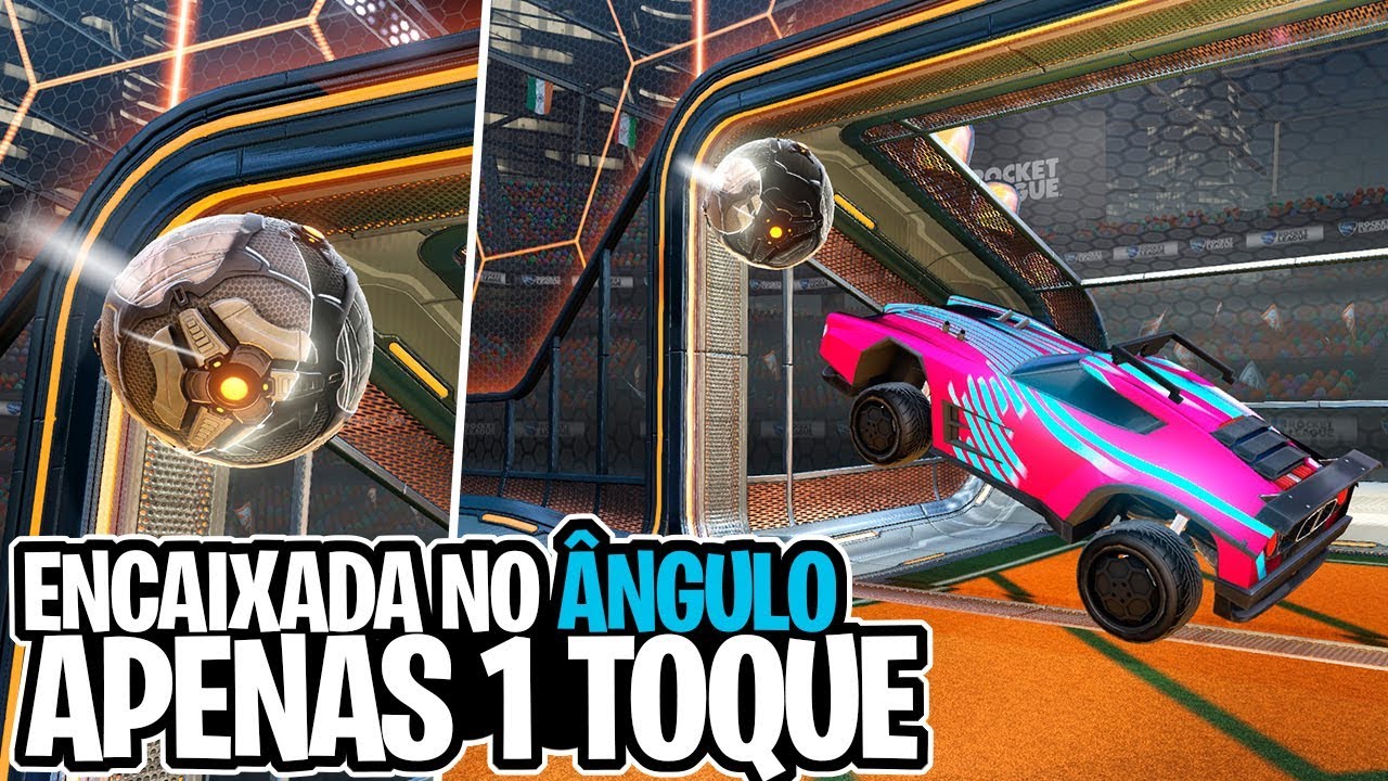 AQUELA ENCAIXADA NO ÂNGULO?! APENAS 1 TOQUE COM RUMBLE! Vs Nero - Rocket League