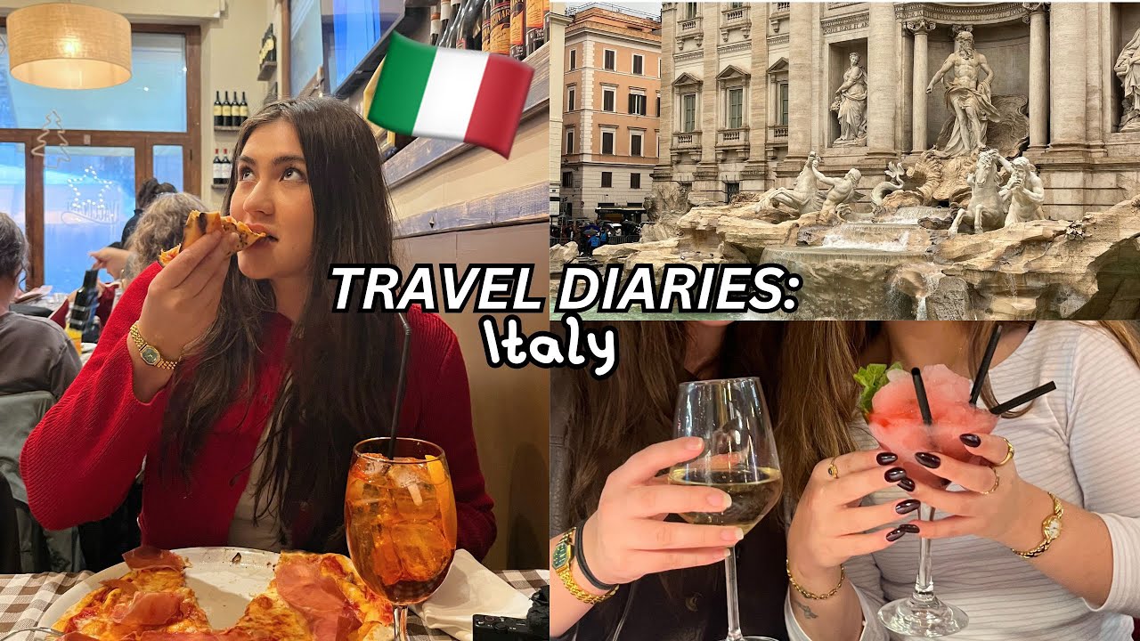 TRAVEL DIARIES: ITALY 🇮🇹 - 36 hours in rome. it's rainy!