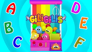 Learn The Alphabet With Giligilis | Nursery Rhymes & Phonic Songs & Cartoons For Kids - Toddler by Giligilis TV - Cartoons and Kids Songs 34,567 views 1 month ago 42 minutes