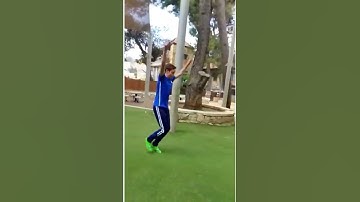 עבד קשה חצי שנה ולמד 5 סלטות#parkour #flips