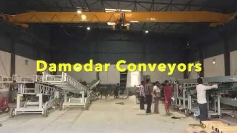 Truck Loading Unloading Conveyors.Mail  info@damodarprocess.com  Phone- +91 96747 45952