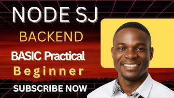 Build Your First Backend with Node.js and Express | Beginner API Tutorial Step-by-Step