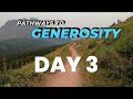 Pathways to Generosity Devotions: Day 3—Eyes Wide Open