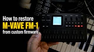 Can You Restore The M-VAVE FM-1 Back to Stock Firmware After Sloop/Felucca/Baud Girl? screenshot 4